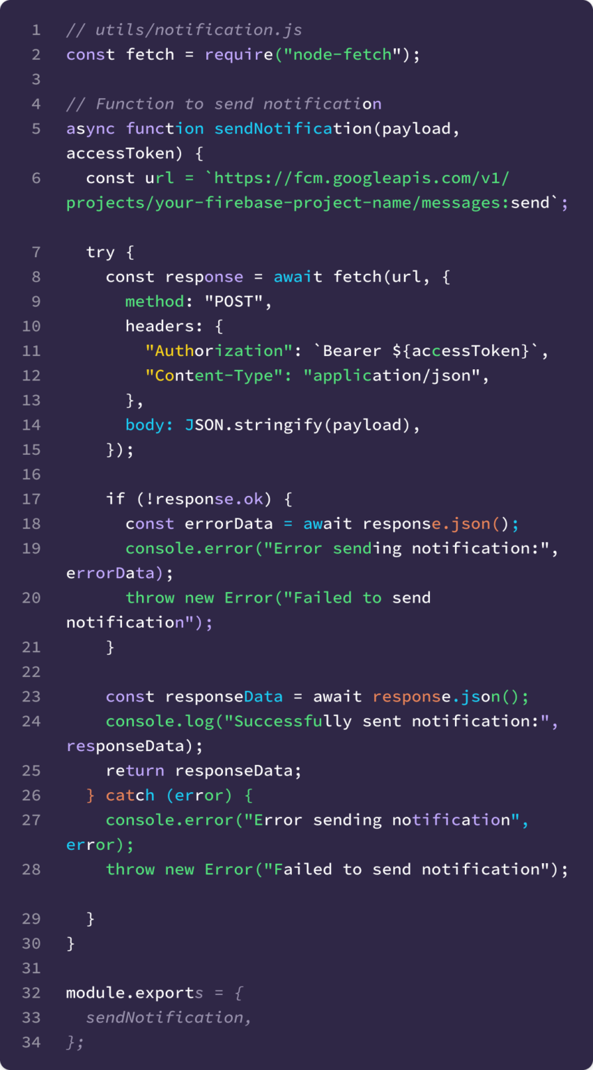 Firebase Push Notifications in Flutter | Byteridge